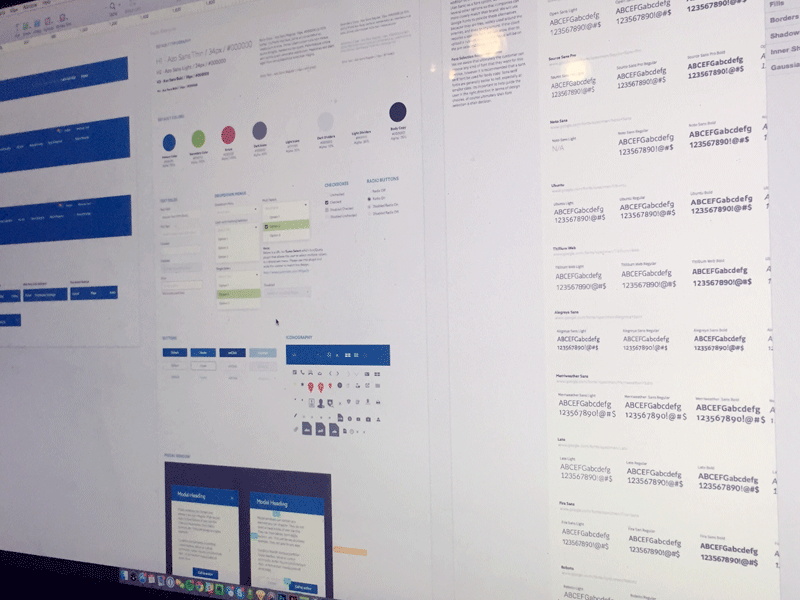 White Label UI Kit brand buttons icons states styleguide typography ui kit white label
