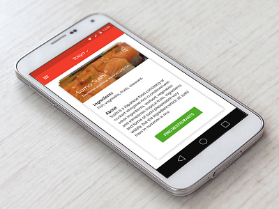 Pickles - Mobile cards food icon illustration interaction location pickles restaurants typography ui ux visual design