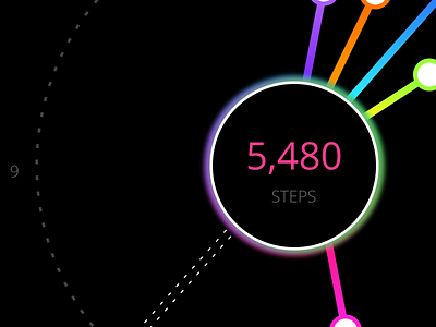 step it out fitness flat health mobile steps ui wellness