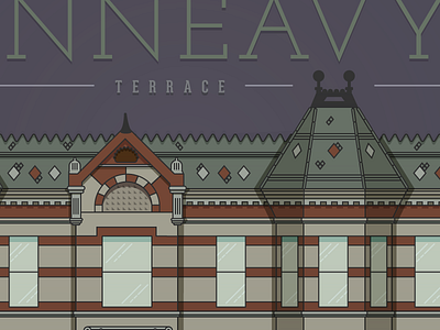 Building Study building denver historic kinneavy landmark structure terrace