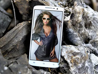 Android Phone in Wild Environment Mock android app background demo design environment gui mobile mock mock up nature photo