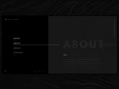 DI—About experience interactive page site ui ux web webdesign