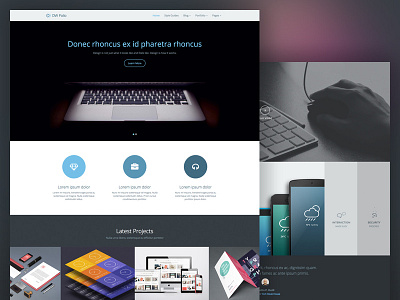 DW Folio - WordPress Corporate Business Theme agencies app business corporate landing page services theme wordpress