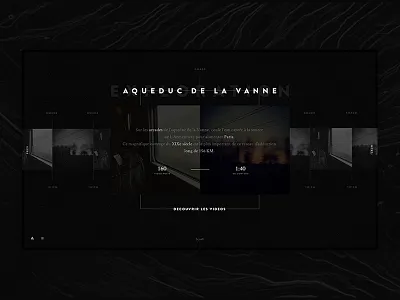 DI — Exploration experience interactive page site ui ux web webdesign