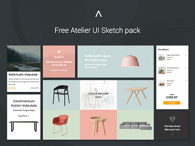Free Atelier Sketch Template basekit free sketch free sketch file free ui sketch template template