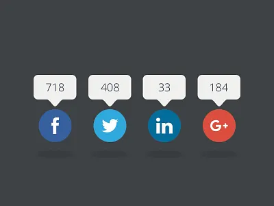Social Share • PSD Download mobile share share buttons social social share