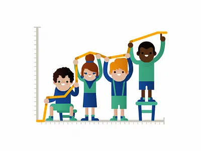 Diversity diversity flat graczyk illustration toptal vector waldek