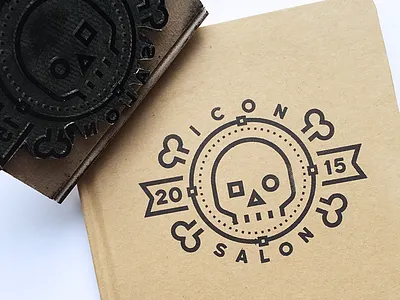 Icon Salon 2015 icon salon stamp