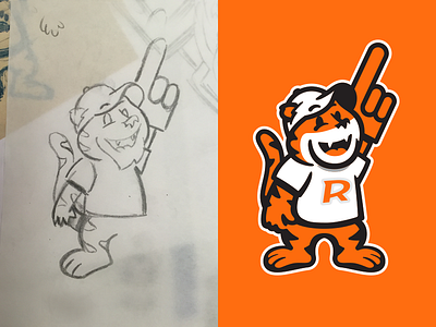 Tigers Youthmark fan illustration logo sketch sports tigers youthmark