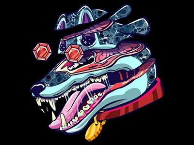 Dispatch Diamonds art black drawing illustration tee graphic whit wip