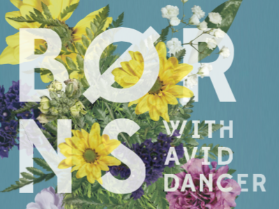 BØRNS Poster flowers gig music poster