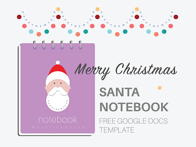 🎅NoteBook | 2023 2023 animation character character design christmas design digital notebook docs free notebook google googledocs graphic design illustration logo mobile notebook print santa typography vector