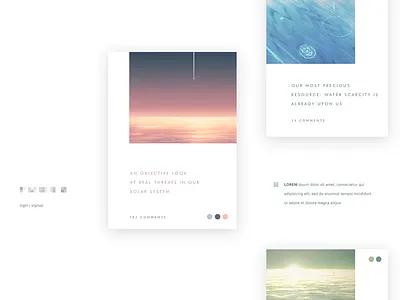 Future experiment article clean css editorial interface javascript minimal platform ui ux web website