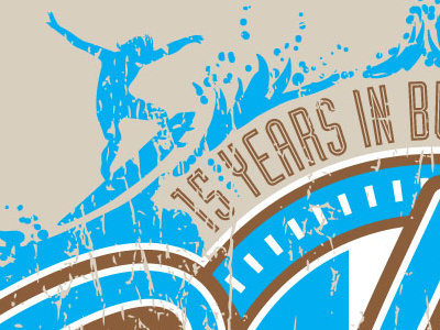 Surf Shirt Layout surf typestyle waves
