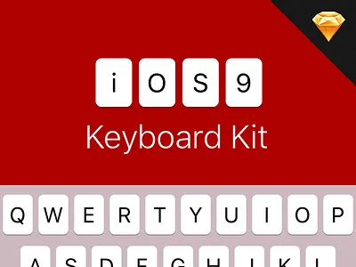 iOS 9 Sketch Keyboard Kit download ios iphone iphone 6 keyboard keyboards number pad numpad resource sketch ui ui kit
