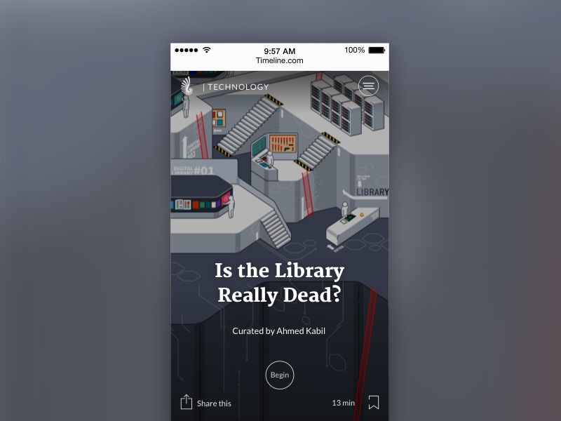 Timeline app apple article cover flat history ios responsive timeline ui ux website