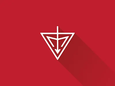 M arrow line logo m mark not mariners pitchfork