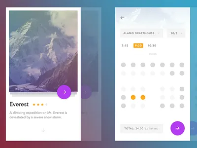 Cinema App [Sketch File] cinema free sketch file movie times seating sketch freebie