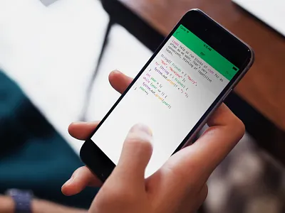 Javvy for iOS app hello code ios java javvy learn to code micro learning mobile swifty