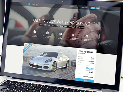 Carzada buy list 44studio buy carzada digital dribbble ui ux web website