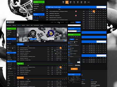 Winner Sports Betting flat minimal sports ui user experience user interface ux web web design