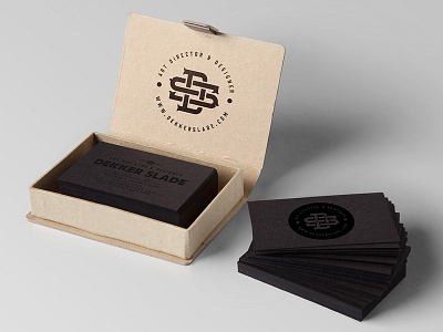 Personal Business Card Box - Concept branding business card design identity logo personal branding personal identity personal mark