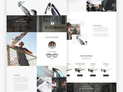 Latch by Oakley action sports athletes design oakley sunglasses urban web design