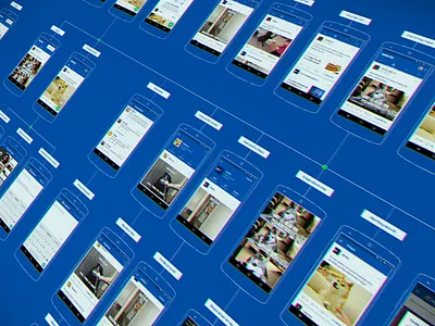 Taringa Shouts! App flow android app application cards flow material mobile navigation social ui