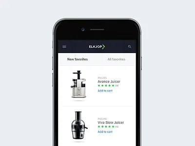 Elkjøp prototype e commerce elkjøp prototype responsive rwd smartphone tablet website