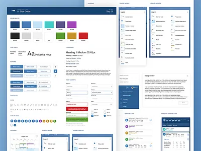 Flight UI Style Guide app brand color flat guide guidelines palette style toolkit typography ui web