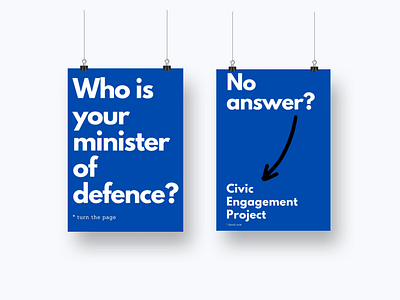 Civic Engagement Campaign blue campaign design illustration social media typography white