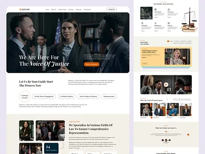 Law Firm Website Design – Justice Way attorneywebsite corporatewebsitedesign creativedesign dribbbleshots justiceway lawfirmuxui lawfirmwebsite lawyerwebsite legalservicesux legaltech legalwebsitedesign minimaldesign professionalwebsite responsivedesign uiuxdesign userexperience uxdesign webdesign webdesigntrends websiteinspiration