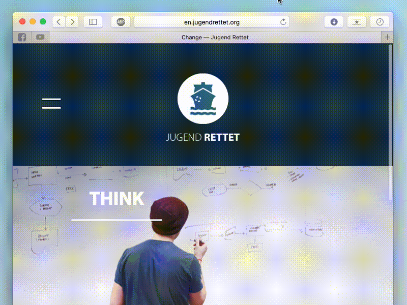 Dropdown Menu animation burger burger icon gif icon javascript menu navigation refugees website