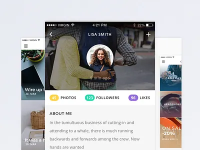 Wunder - Multi-Purpose Mobile UI Kit For Sketch app design flat ios kit mobile product sale sketch sketchapp template ui