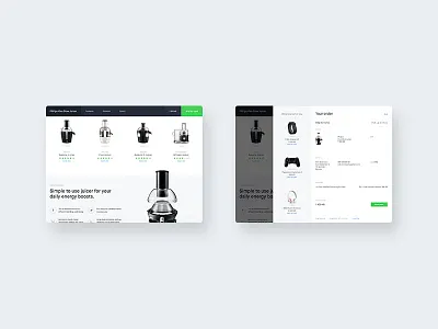 Elkjøp prototype — Sticky Nav & Cart e commerce elkjøp prototype responsive rwd tablet website