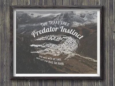 Predator Instinct american animal ardianradityo badges illustration logo logos outdoor retro tsvcreative vintage wildlife