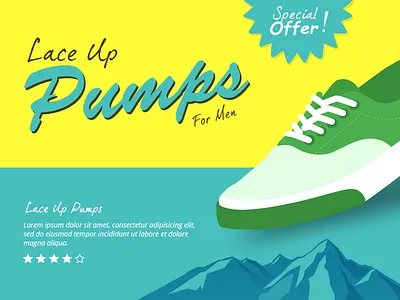 Special Offer Banner banner button color illustration material offer ui ux