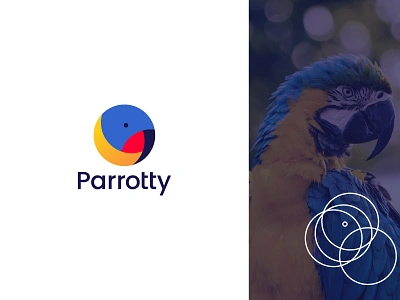 Parrot Logo Design bird bird icon bird logo bird logo design branding circle parrot cockatoo colorful parrot design logo logo parrot minimalist parrot logo parrot parrot icon parrot logo parrot logo design round bird round bird logo round parrot rounded parrot