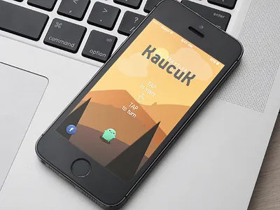 Kaucuk game starting menu duup game kaucuk tap traveler