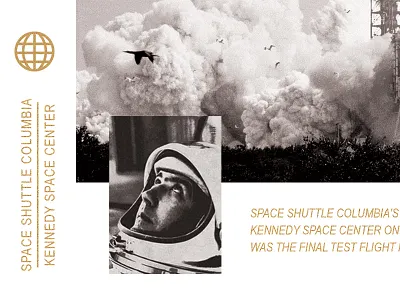 Arial Space Shuttle Columbia arial playoff