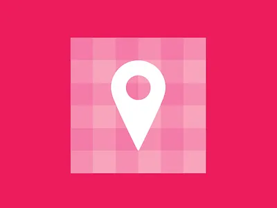 Location Pin Template. icon