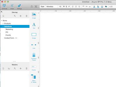 Axure Redesign app axure desktop interface prototyping redesign ux
