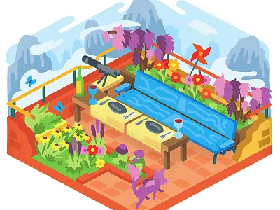 My Tower - part 1/8 illustration tower vector