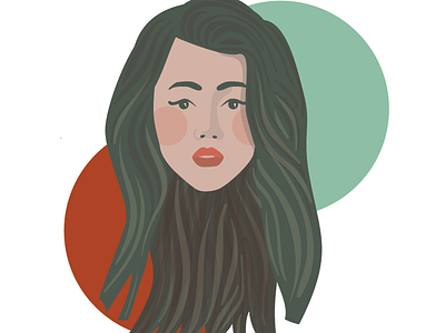 Faces fashion illustration portrait women