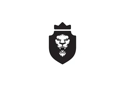LionRoar Update animal beast cat crown fierce illustration lion logo roar shield