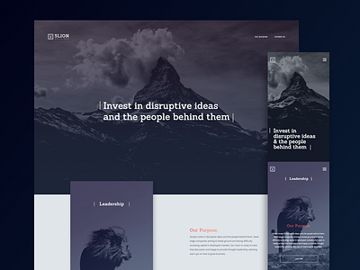 5Lion Holdings - Landing Page analytics app color dark dashboard graphs landing page mobile ui ux web widget