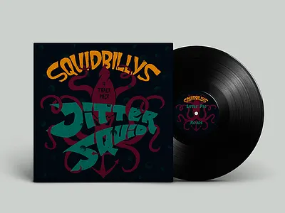 Vinyl Squidbillys art cover squid vinyl