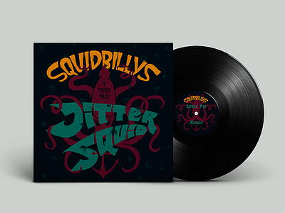 Vinyl Squidbillys art cover squid vinyl