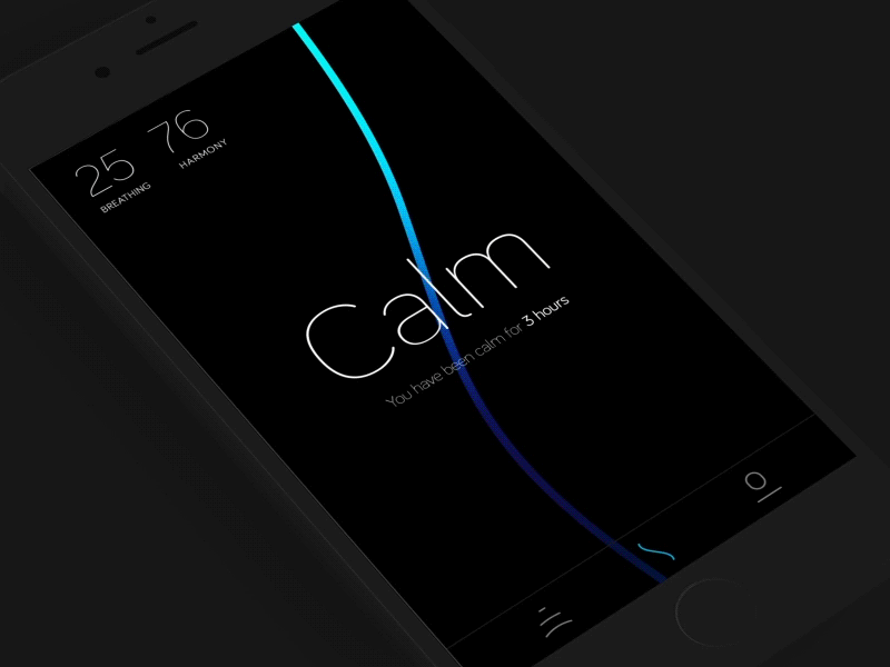 Spire UI animation animation app design ios iphone tape ui ux