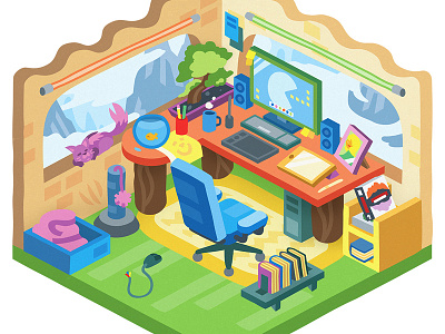 My Tower - part 2/8 illustration tower vector